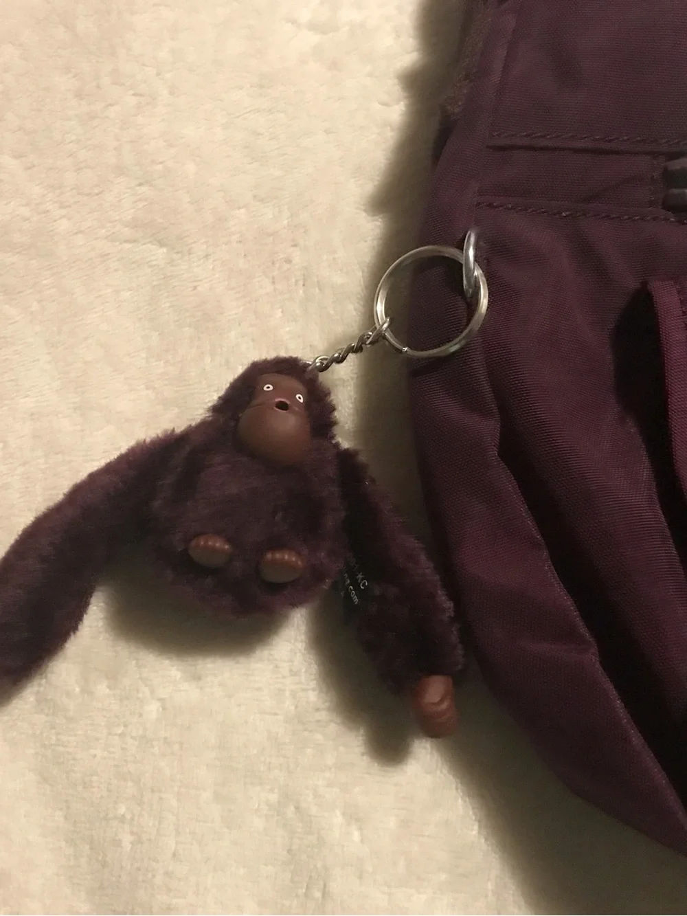 KIPLING BAG CROSSBODY PLUM MEDIUM